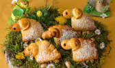 Moutons briochés pour Pâques
