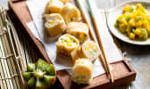 Makis aux fruits et à la vanille de Madagascar