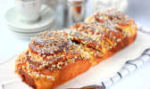 Brioche Russe praliné et noisette