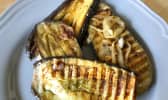 Tranches d'aubergines grillées