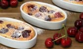 Mini clafoutis aux cerises
