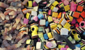 Bonbons sur une étale.