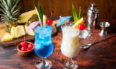 Blue Hawaï et pina colada