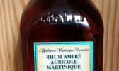 Rhum ambré de Martinique