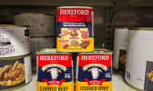 Boîtes de corned beef