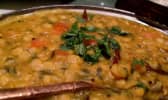 Dahl au curry et épinards