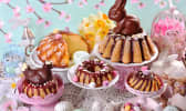 Différents desserts de Pâques