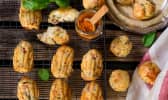 Muffins et madeleines au jambon et piment
