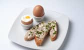 Croûtons au beurre d'anchois
