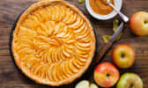 Tarte aux pommes et pommes