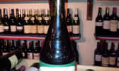 Une bouteille de pommeau