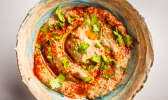 Assiette de baba ganoush