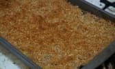Gratin de bette à carde, fenouil et haricots blancs.