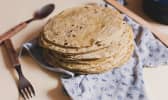 Tortillas prêtes à être garnies.