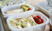Sandwichs dans une lunch box