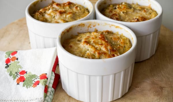 Aubergines gratinées