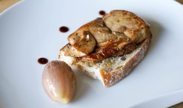 Foie gras à la plancha