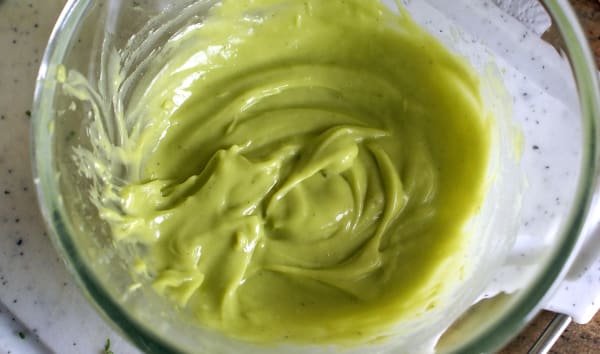 Mayonnaise à l'huile d'olive et moutarde aux herbes