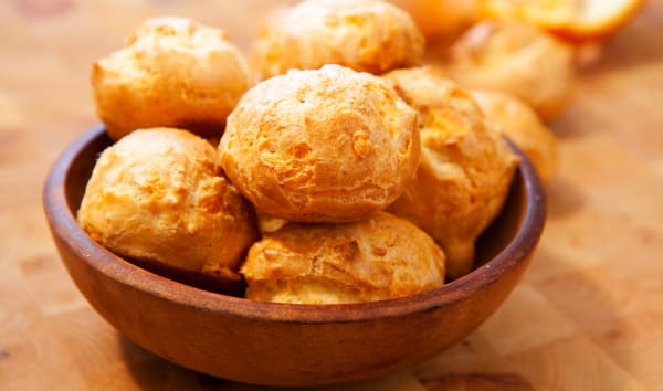 Gougères à la mimolette