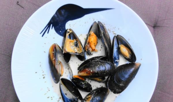 Moules à la crème