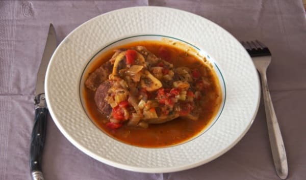 L'osso bucco à la milanaise