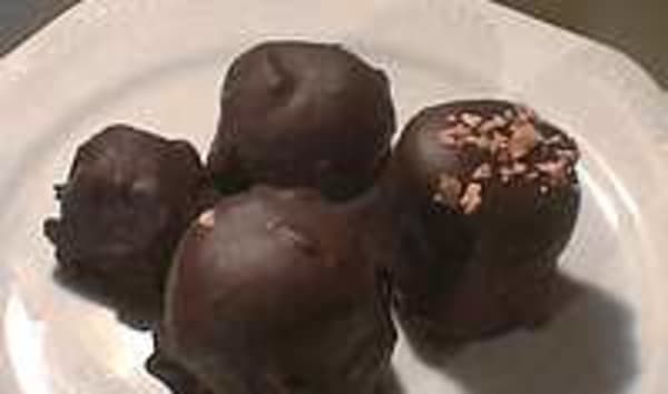 Rochers au chocolat praliné