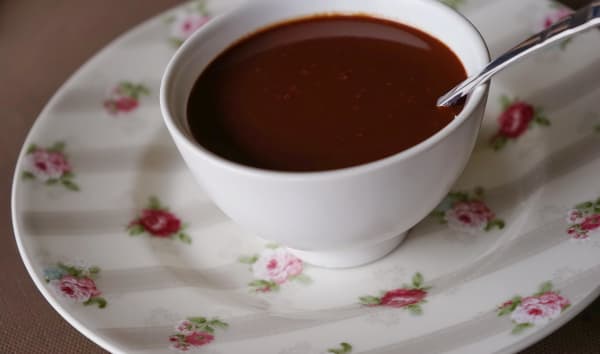 Sauce chocolat légère