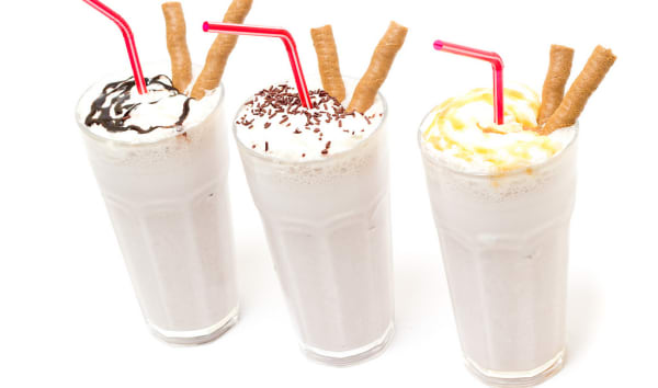 Trois milkshakes