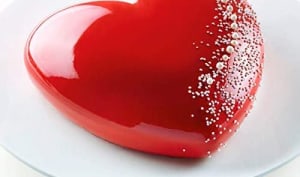 Le moule coeur silicone