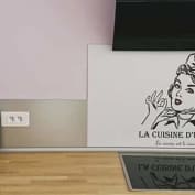 La cuisine d'une pinup
