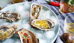 Trois vinaigrettes originales pour accompagner les huîtres