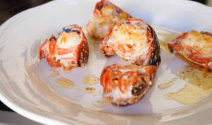 Médaillons de homard sautés au beurre moussant