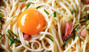 Spaghetti à la carbonara