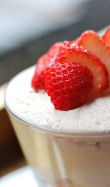 Trifle chantilly fraise