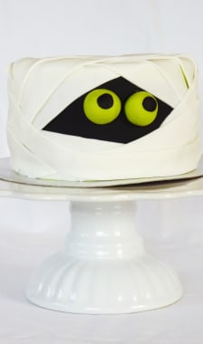 Cake momie pour fêter halloween