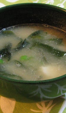 Soupe miso