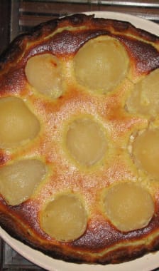 Tarte aux poires