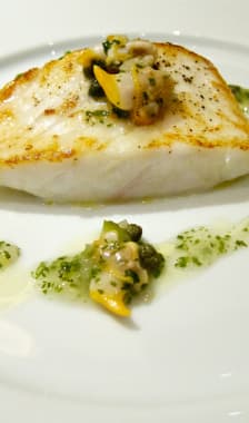 Turbot grillé