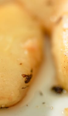 Pommes caramélisées et sirop d'érable