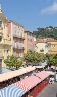 Cours Saleya à Nice