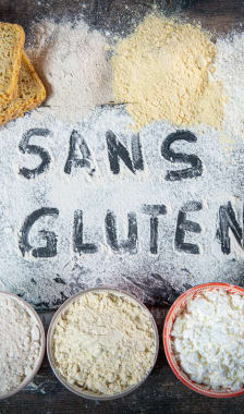 Farines et pains sans gluten