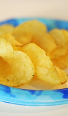 Chips de pommes de terre.