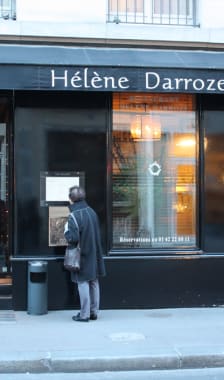Devanture du restaurant Hélène Darroze