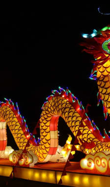 Dragon de lumière