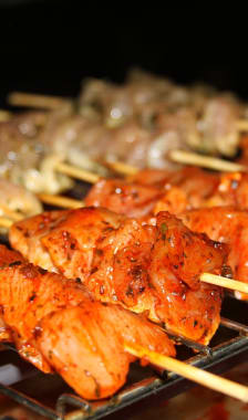 Brochettes de poulet