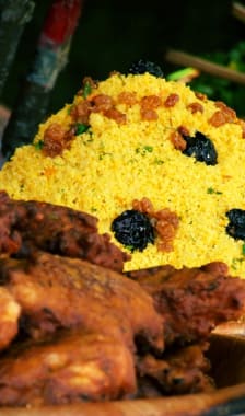 Couscous et poulet