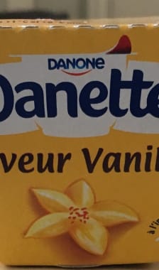 Danette saveur vanille