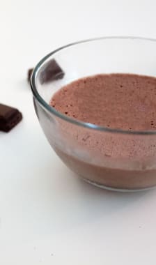 Mousse au chocolat vegan