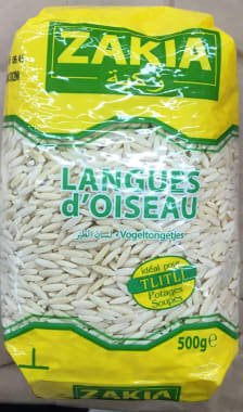 Paquet de langues d'oiseaux