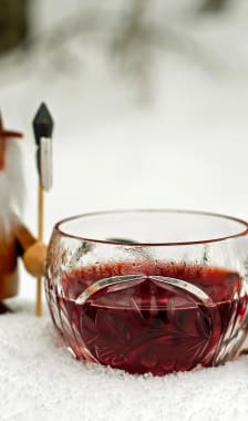 Verre de vin chaud